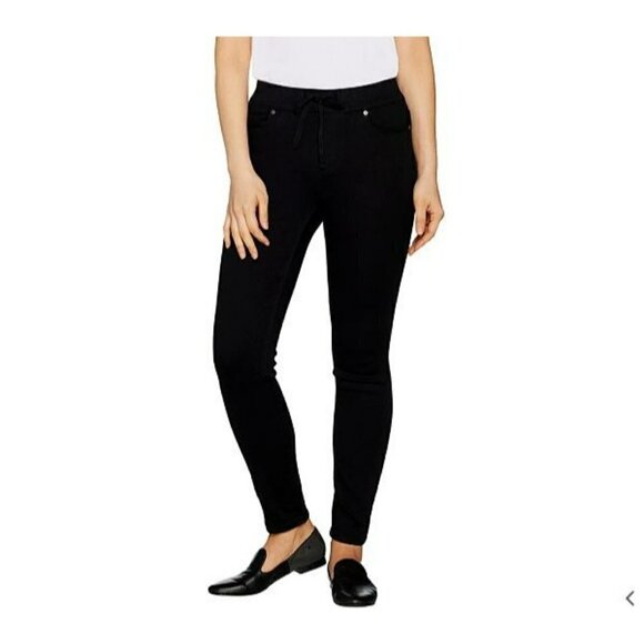 Martha Stewart Denim Pull-On Jeans - Picture 1 of 7